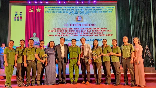 CÔNG AN BẮC TỪ LIÊM - NHỮNG MÙA HOA CHIẾN CÔNG